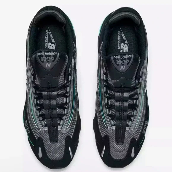 🖤🩵 NEW BALANCE 1000 BLACK TEAL 🩵🖤 - Picture 3 of 4